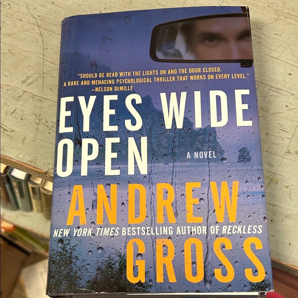 Eyes Wide Open by - Blue Hardcover Novel